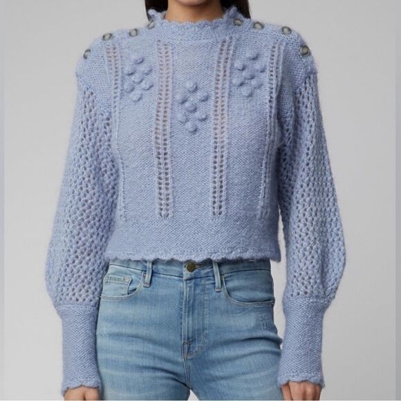 LoveShackFancy Persephone Mohair Sweater - Picture 1 of 6